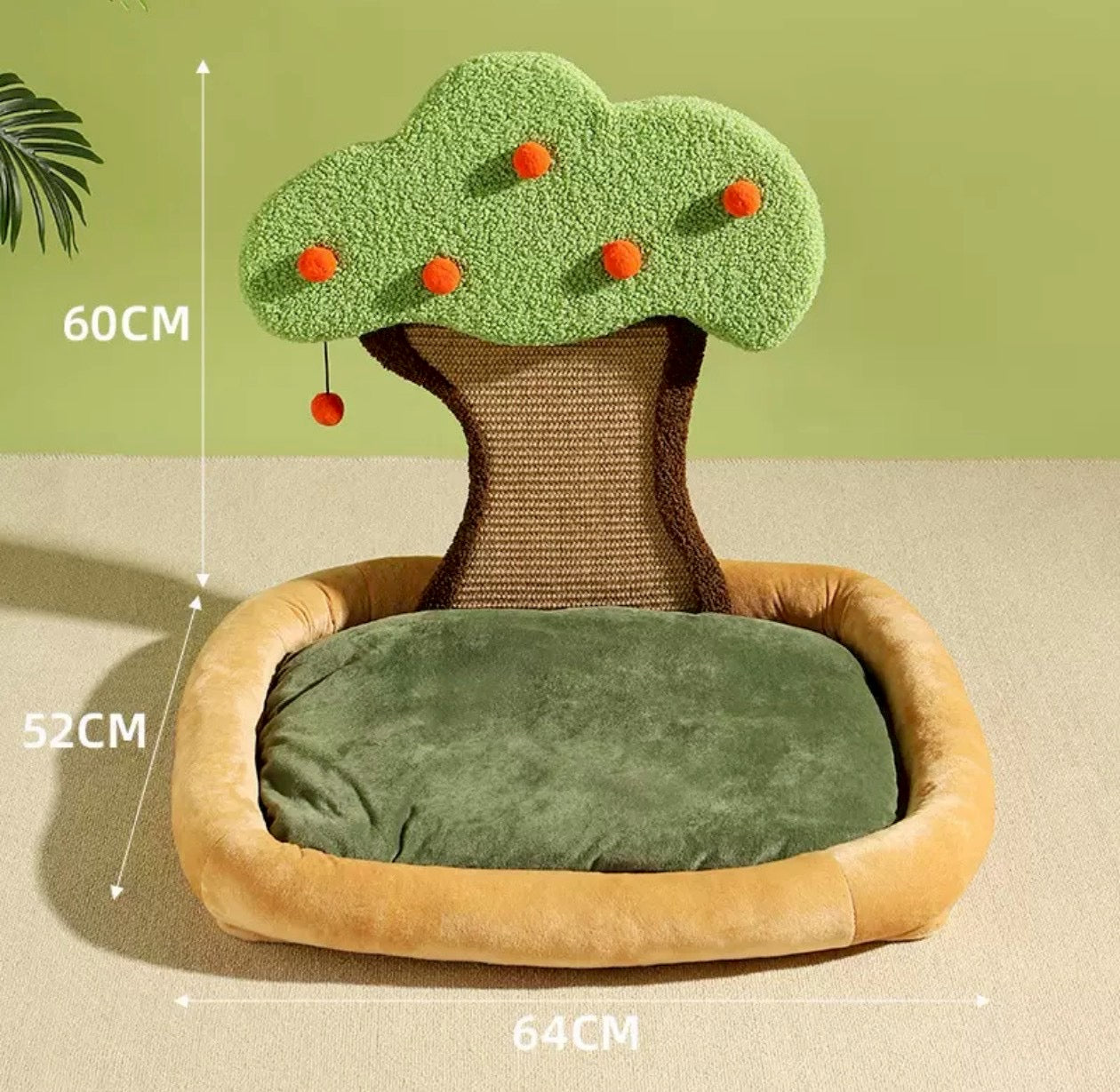 Lucky Persimmon Cat Tree